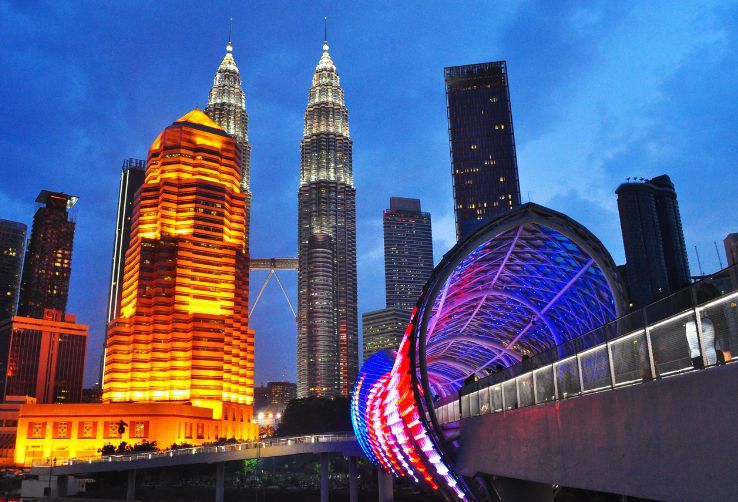 A tourist program to Malaysia for 10 days