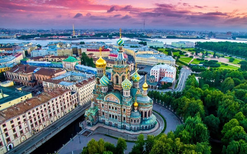 برنامج سياحي في روسيا