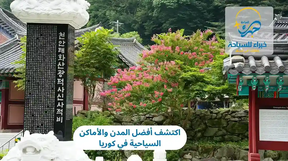 اكتشف أفضل المدن والأماكن السياحية في كوريا