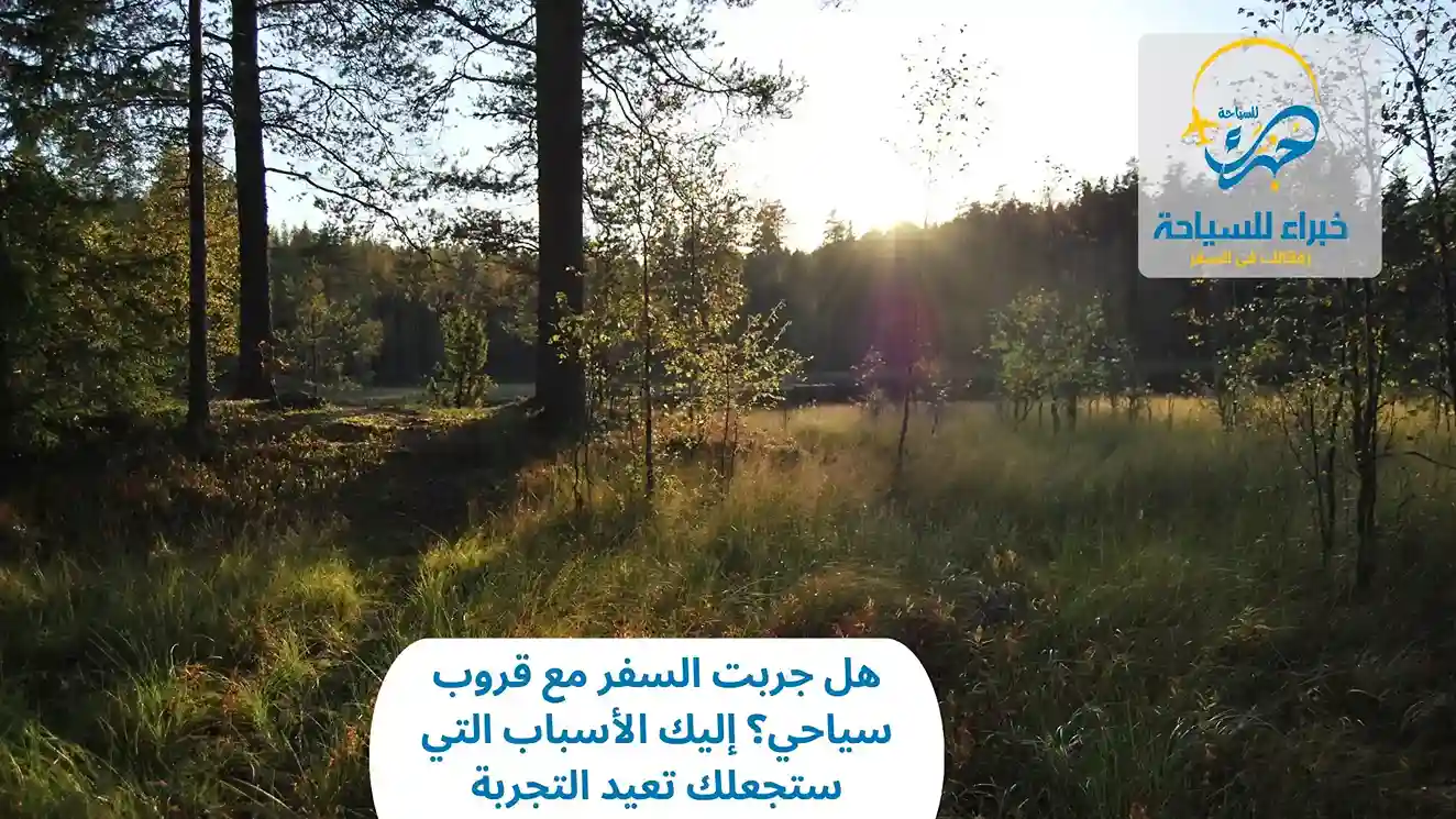 السفر مع قروب سياحي